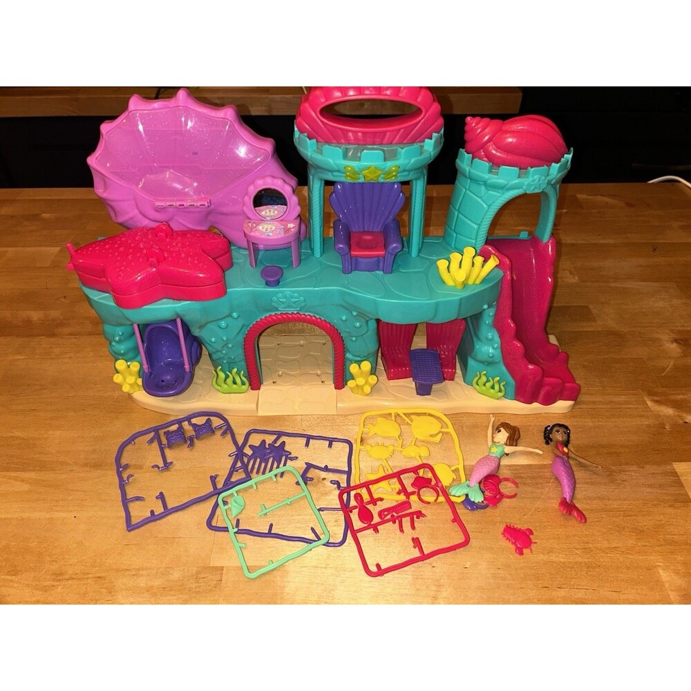 Kid Connection Mermaid Palace Preowned With Pictured Accessories